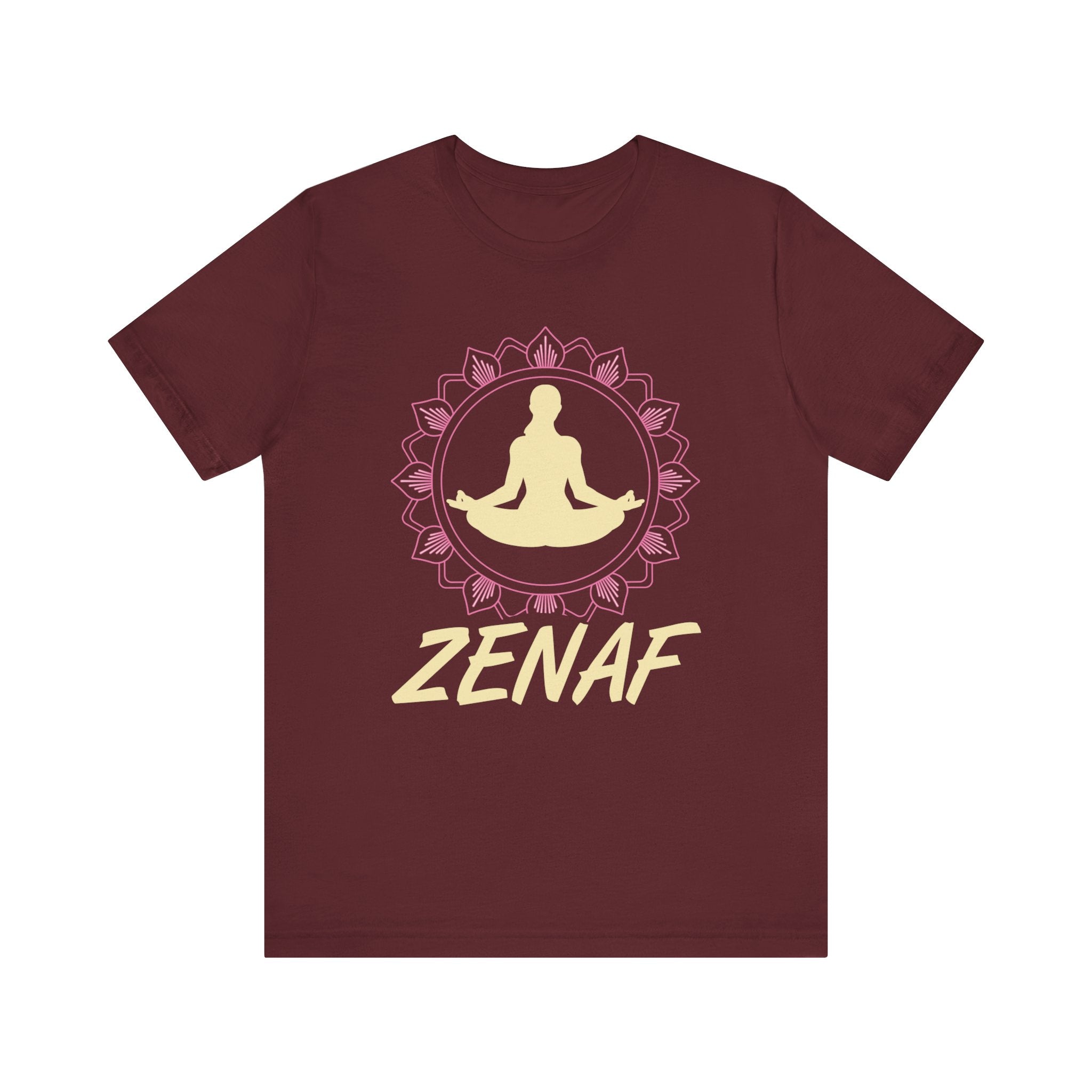 Zanaf T-shirt, Yoga Tshirt, Meditation Shirt, Yoga Lover Unisex Shirt, Crewneck Shirt, Short Sleeve Tee, Gift for Him, Gift for Her