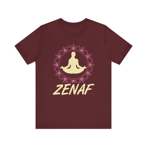 Zanaf T-shirt, Yoga Tshirt, Meditation Shirt, Yoga Lover Unisex Shirt, Crewneck Shirt, Short Sleeve Tee, Gift for Him, Gift for Her