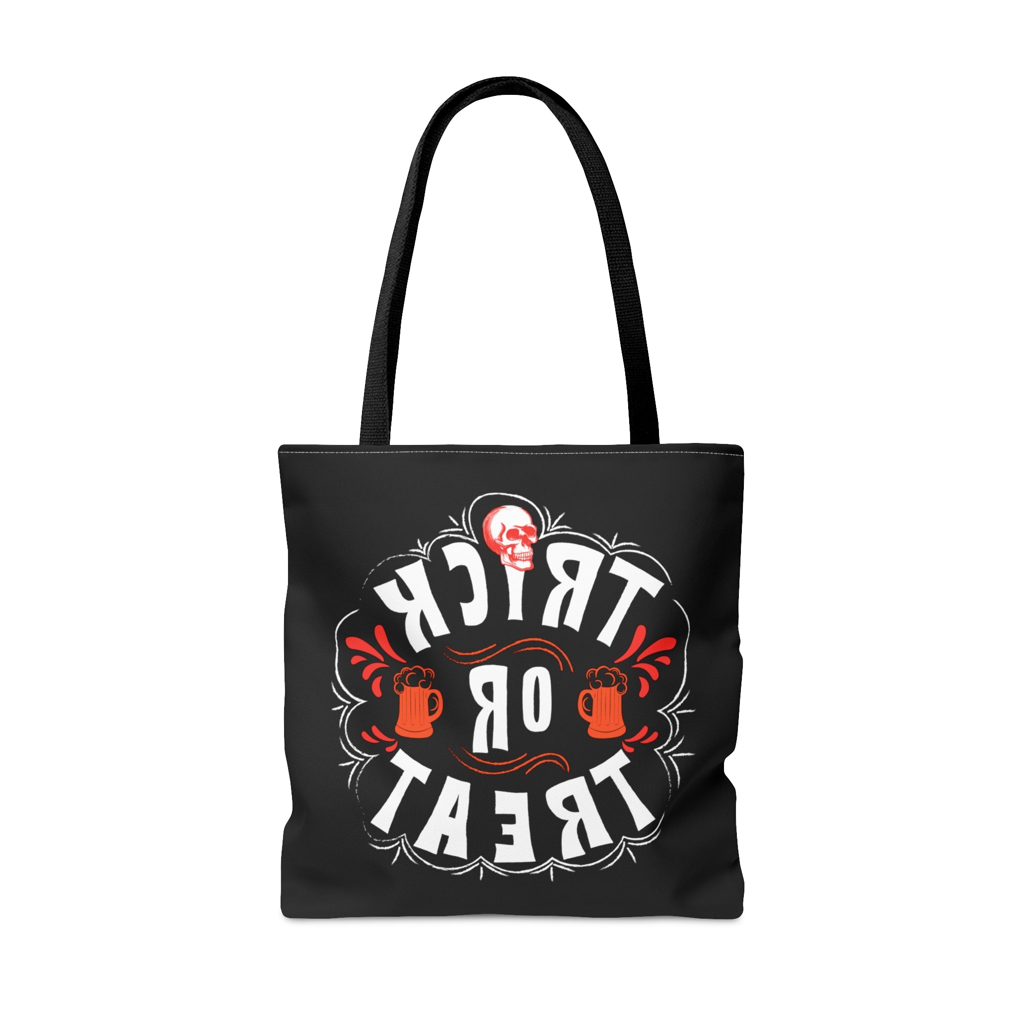 Halloween Candy Bag - 'Trick or Treat' - Spooky Tote Bag for Sweets Collection