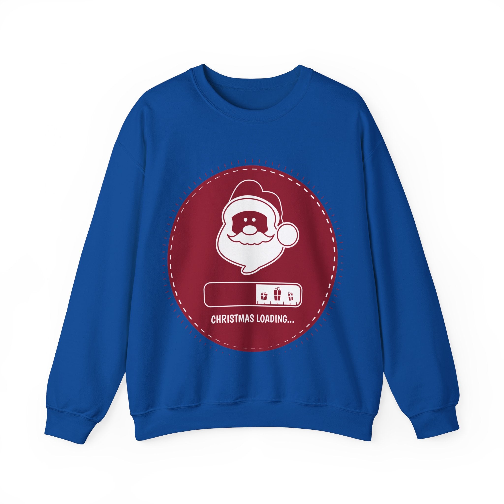 Festive 'Christmas Loading...' Sweatshirt for Holiday Anticipation