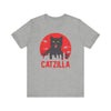 Catzilla T-shirt, Cat Lover Tshirt, Cat Mom Shirt, Animal Unisex Shirt, Pet Crewneck Shirt, Short Sleeve Tee, Gift for Him, Gift for Her