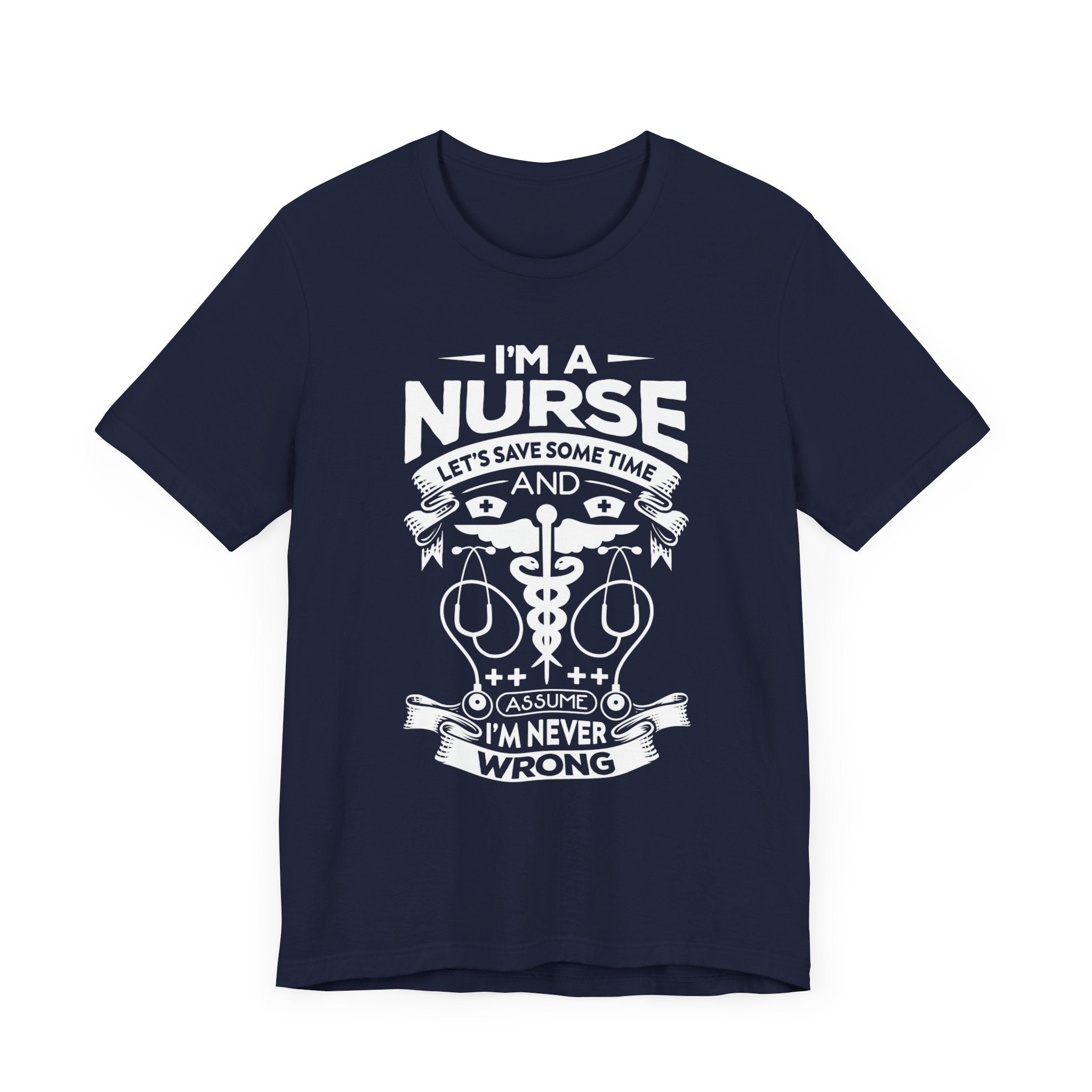 I'm A Nurse T-shirt, Nurse Proud Tshirt, Nurse Shirt, Doctor Shirt, Sayings Crewneck Shirt, Short Sleeve Tee, Gift for Him, Gift for Her