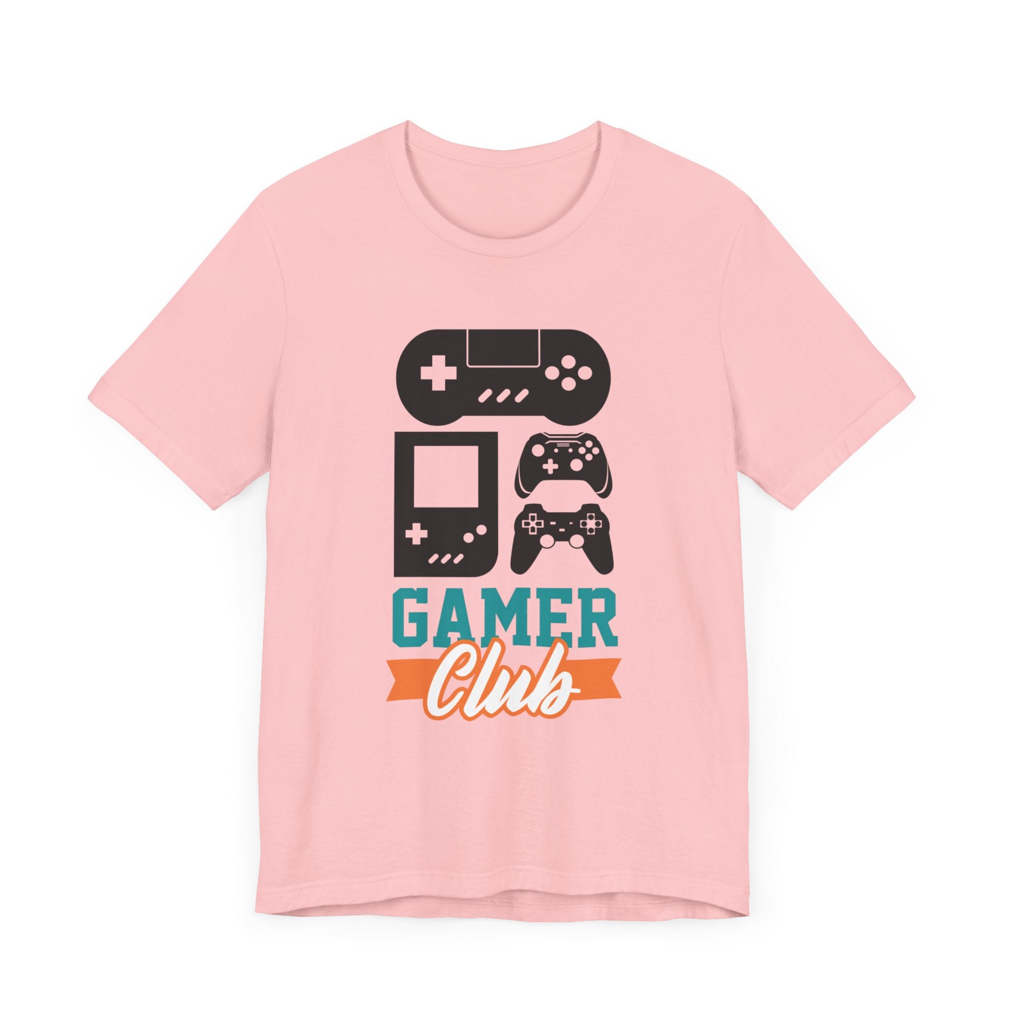 Gamer Club T-shirt, Game Club Tshirt, Gaming Shirt, Gameboy Unisex Shirt, Crewneck Shirt, Short Sleeve Tee, Gift for Him