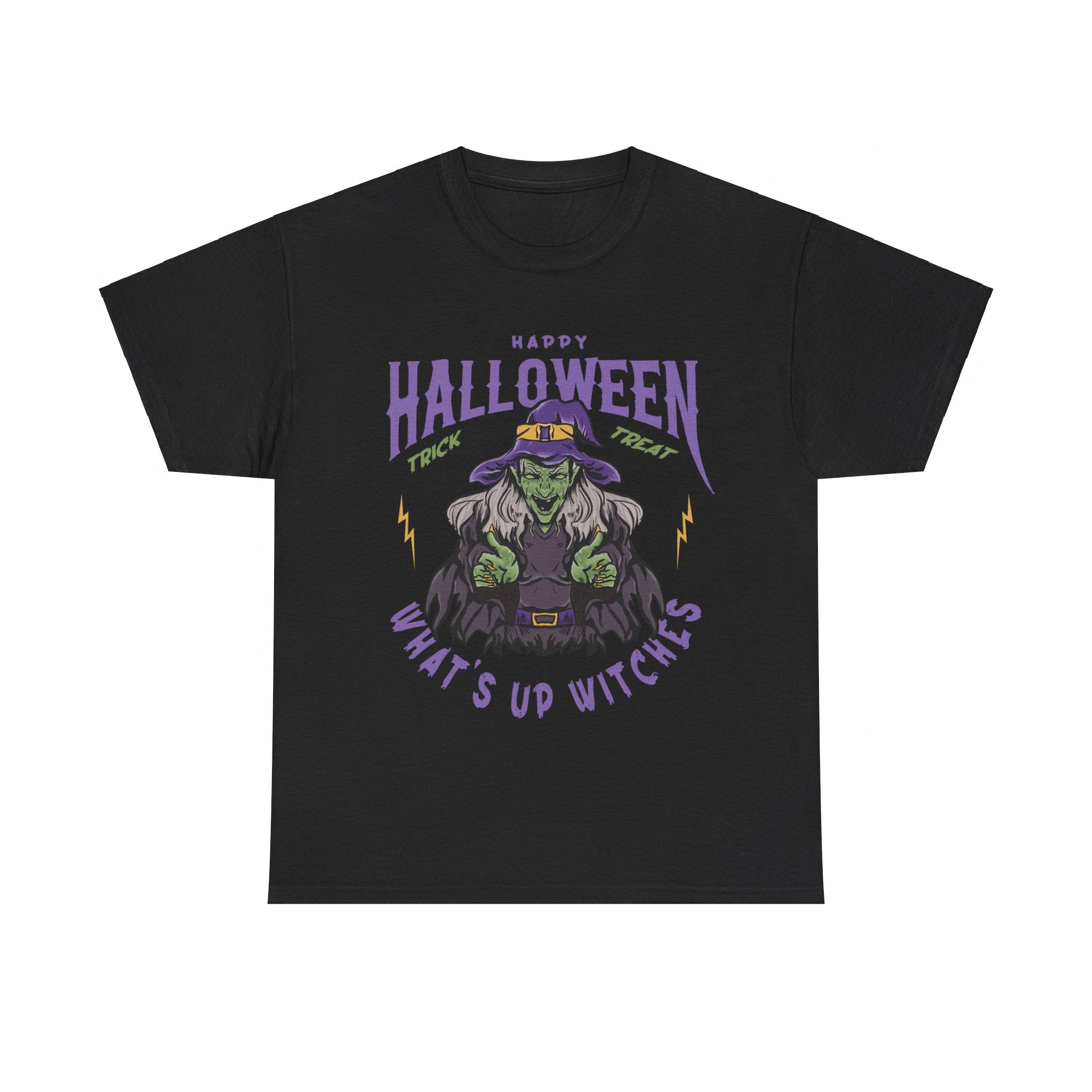 Happy Halloween T-shirt - What's Up Witches Tee - Funny Halloween Shirt