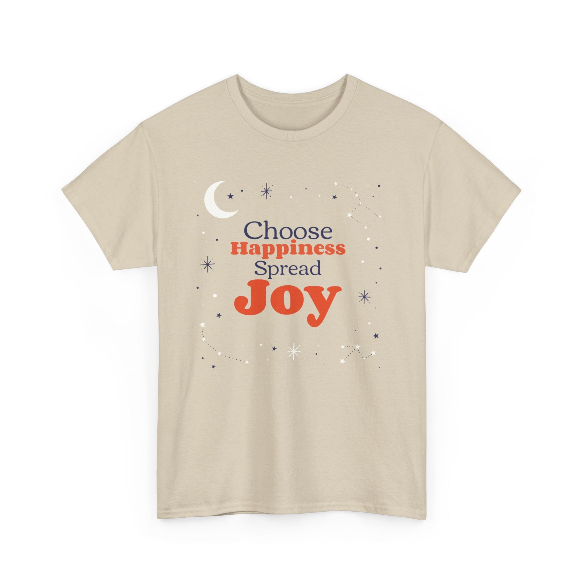 Choose Happiness, Spread Joy, Positive Tee, Inspirational Shirt, Motivational tee,  Happy Gifts For Her, Worship Shirt, Christian Gift