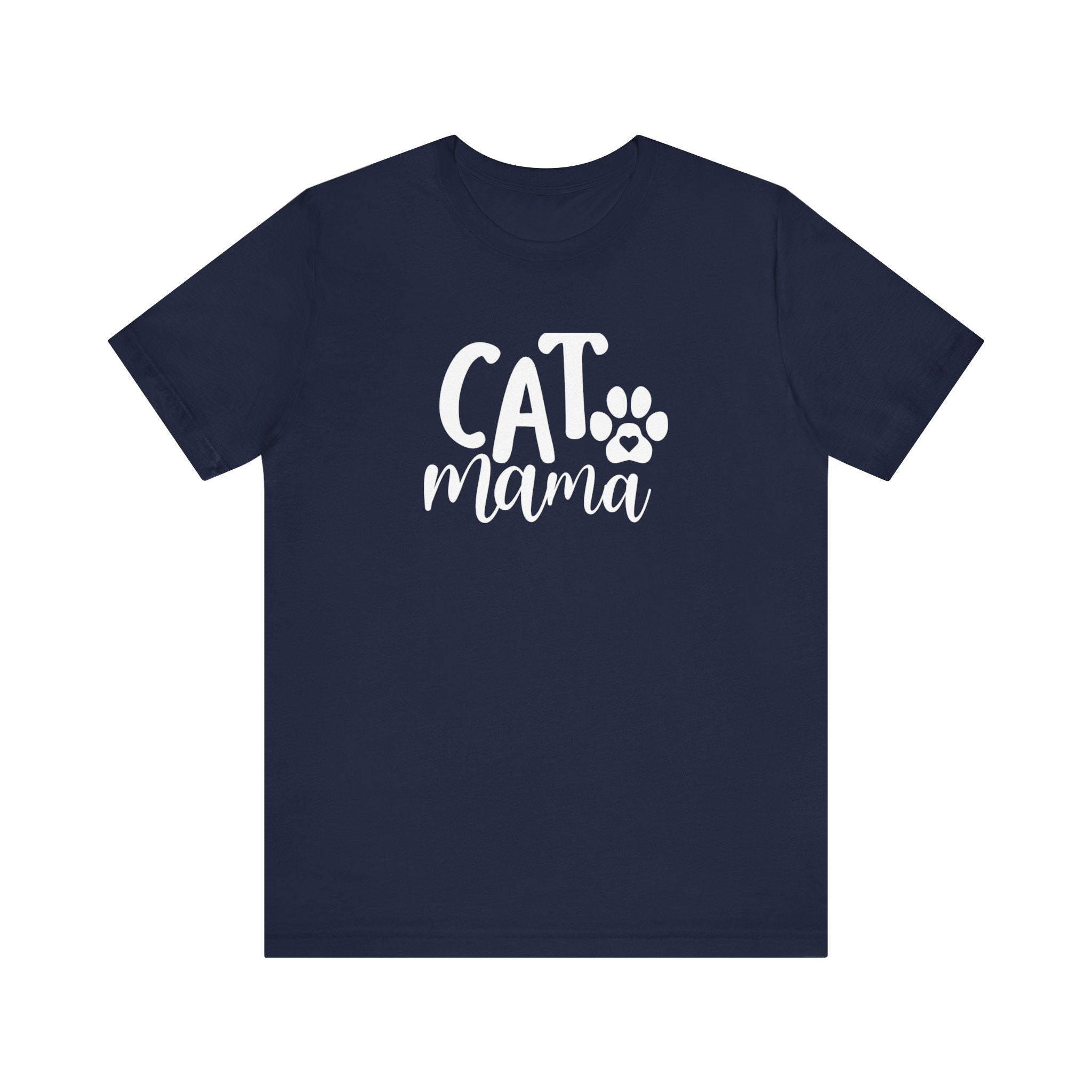 Cat Mama T-shirt, Cat Tshirt, Pet Shirt, Unisex Shirt, Crewneck Shirt, Short Sleeve Tee, Gift for Him, Gift for Her