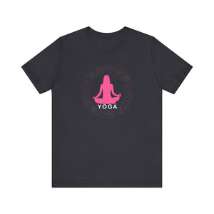 Yoga T-shirt, Yoga Lover Tshirt, Meditation Shirt, Yoga Day Unisex Shirt, Crewneck Shirt, Short Sleeve Tee, Gift for Him, Gift for Her