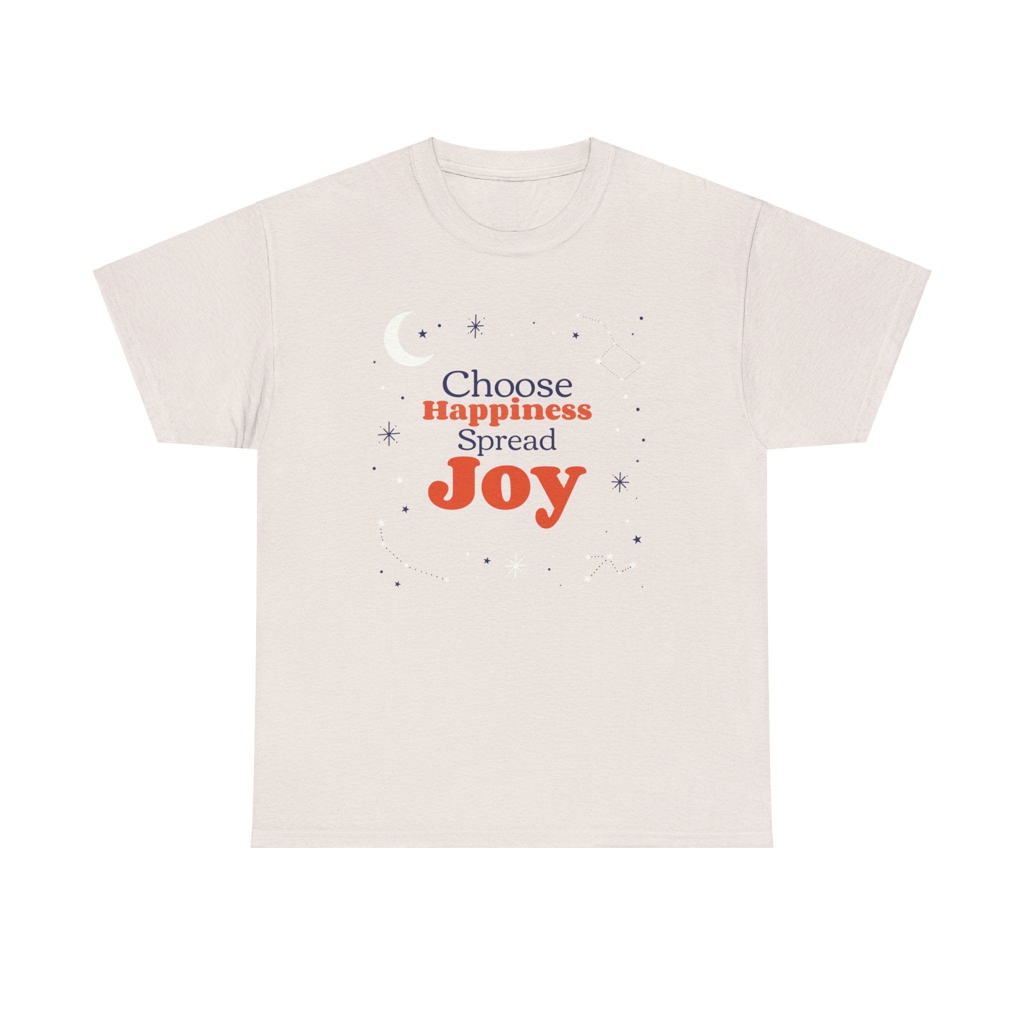 Choose Happiness, Spread Joy, Positive Tee, Inspirational Shirt, Motivational tee,  Happy Gifts For Her, Worship Shirt, Christian Gift