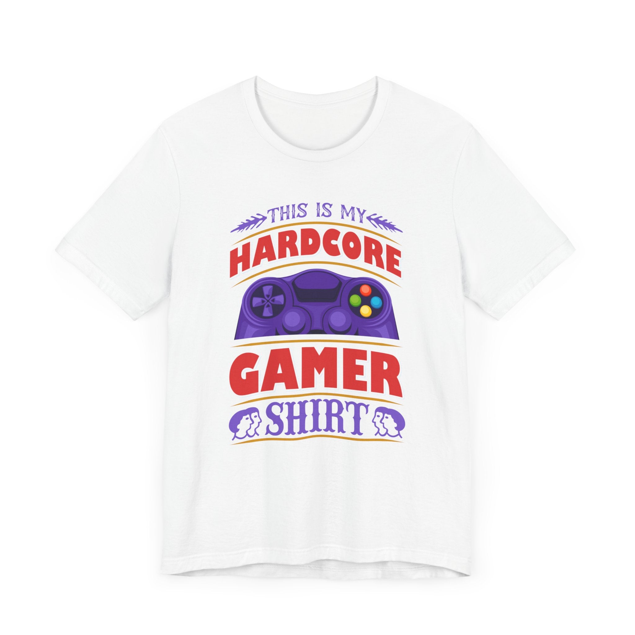 This Is my Hardcore Gamer T-shirt, Gamer Tshirt, Gameboy Shirt, Unisex Shirt, Crewneck Shirt, Short Sleeve Tee, Gift for Him, Gift for Her