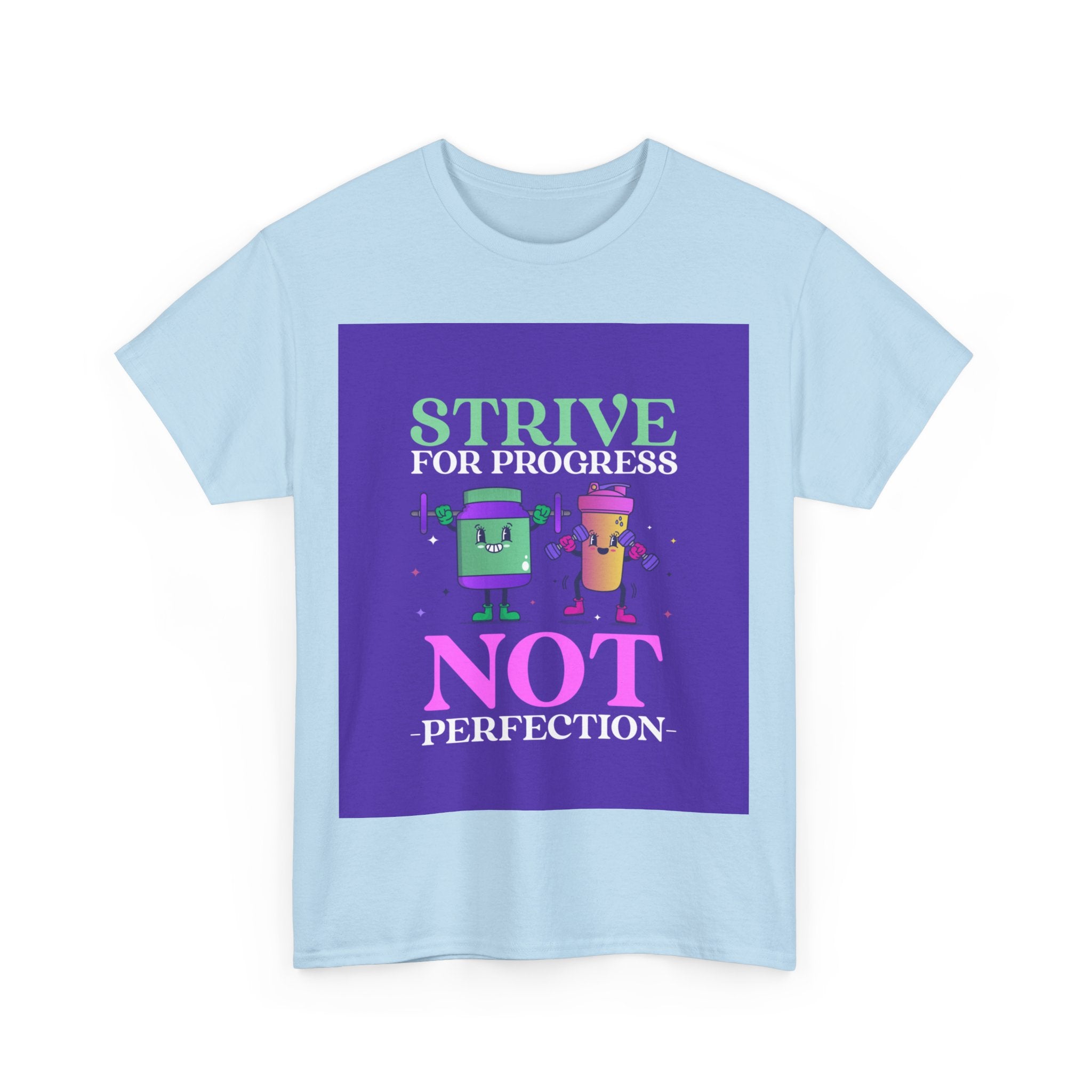 Strive for Progress, Not Perfection, Motivational Shirt, Inspirational Tee, Positive Affirmation, Personal Growth, Self-Improvement