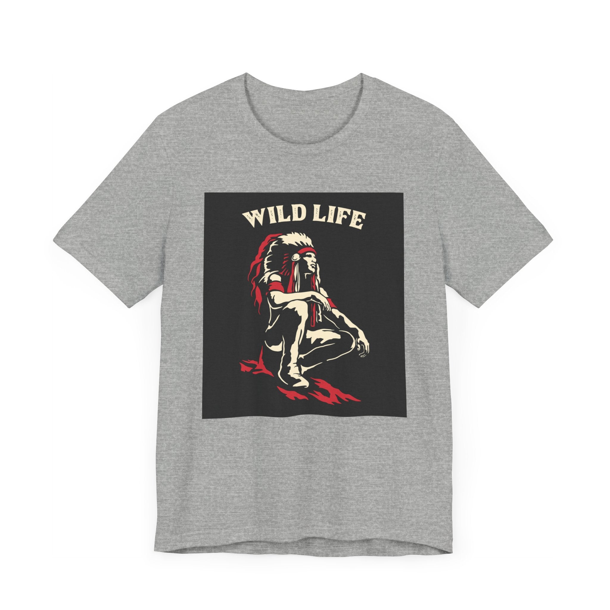 Wild Life T-shirt, Animal Lover Tshirt, Wild Nature Lover Shirt, Unisex Shirt, Crewneck Shirt, Short Sleeve Tee, Gift for Him, Gift for Her