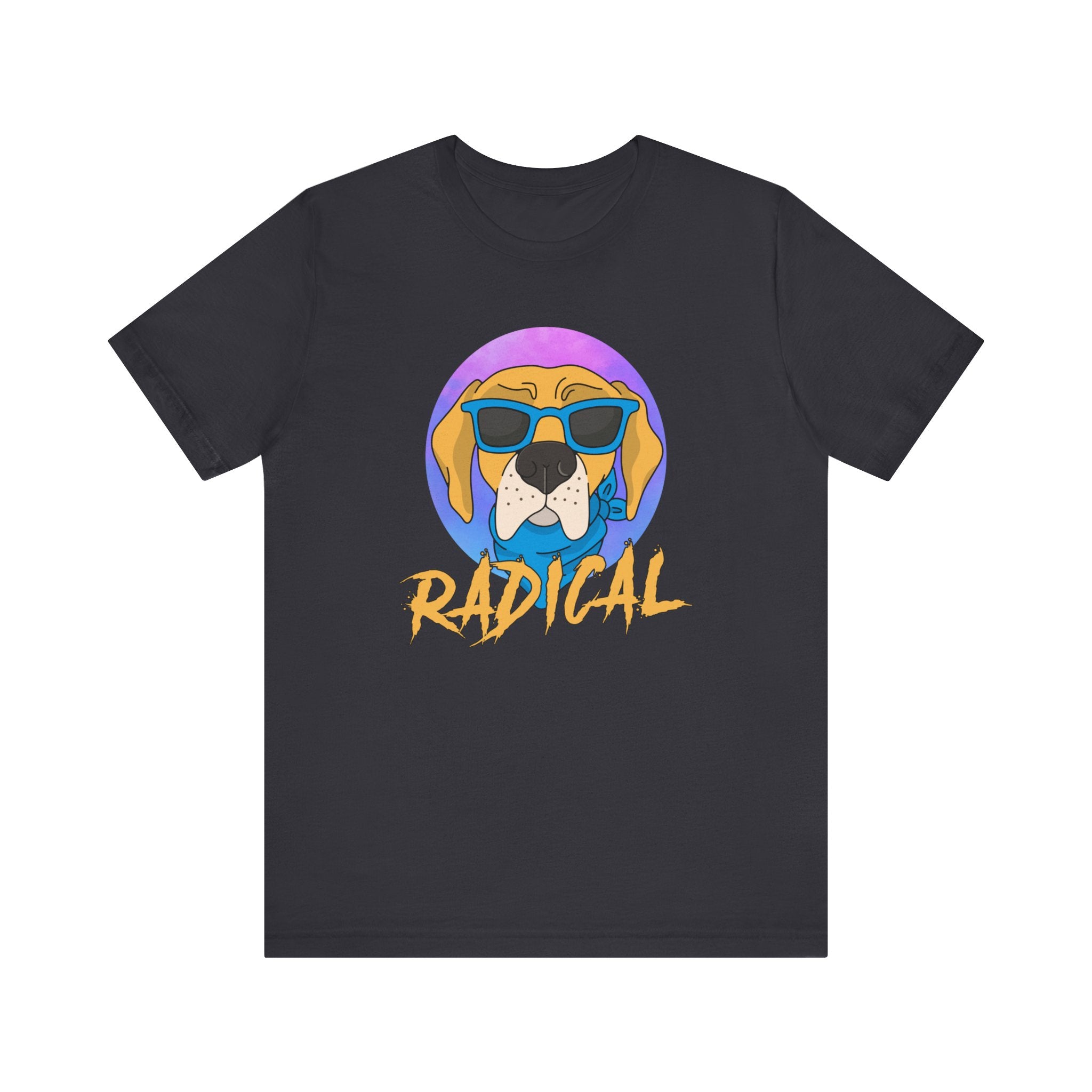 Radical T-shirt, Dog Lover Tshirt, Animal Shirt, Cool Dog Unisex Shirt, Crewneck Shirt, Short Sleeve Tee, Gift for Him, Gift for Her