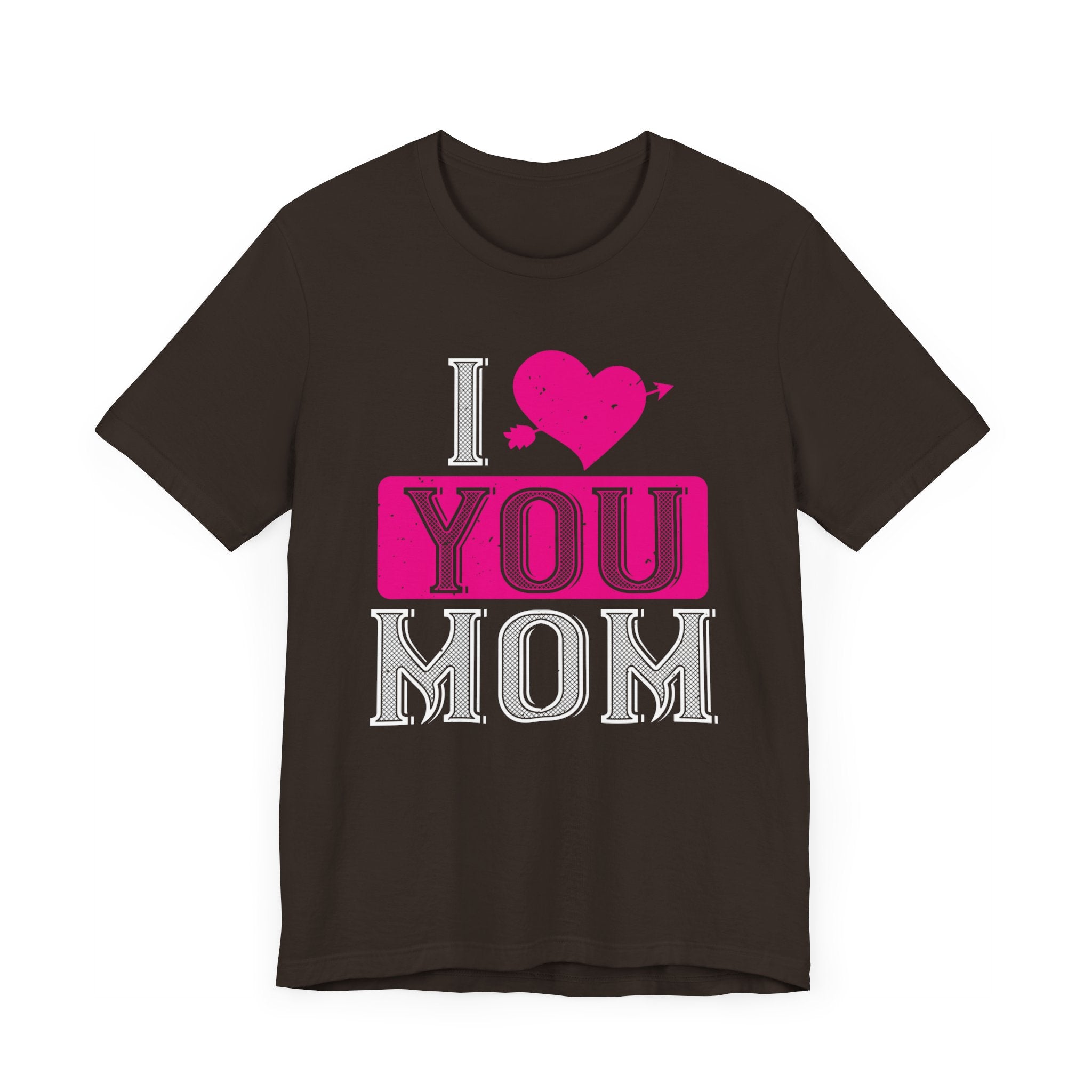 Heartfelt Love for Mom Tee - Express Your Appreciation - Unisex Jersey Short Sleeve Tee