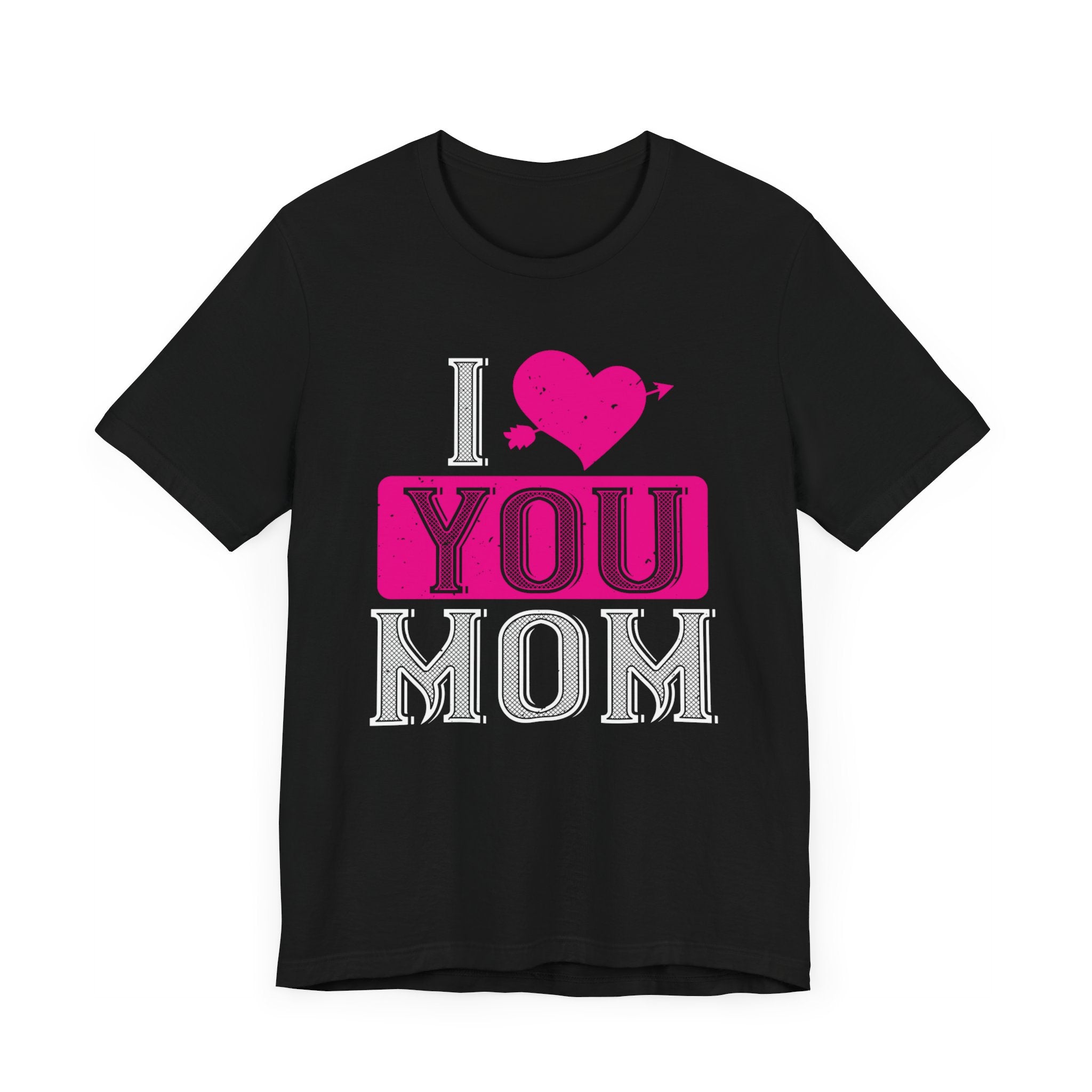 Heartfelt Love for Mom Tee - Express Your Appreciation - Unisex Jersey Short Sleeve Tee