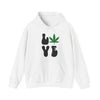 Leaf of Love: Unique Hoodie with a Cannabis Twist