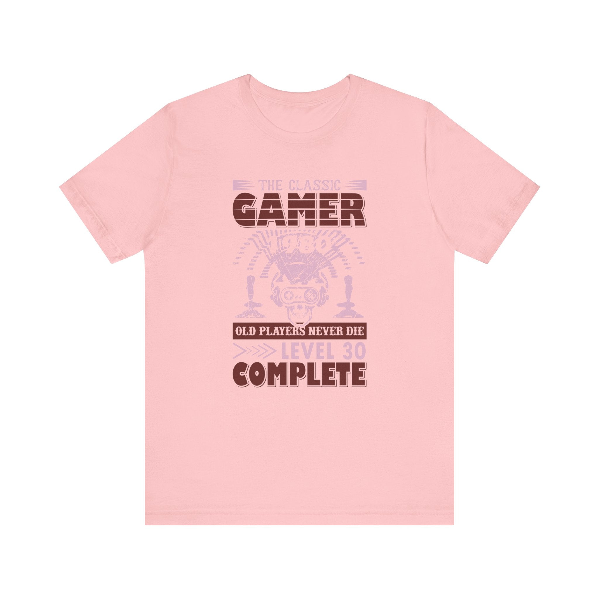 The Classic Gamer 1980 T-shirt, Gaming Tshirt, Game Lover Shirt, Classic Unisex Shirt, Crewneck Shirt, Short Sleeve Tee, Gift for Him