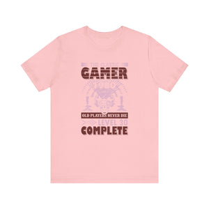 The Classic Gamer 1980 T-shirt, Gaming Tshirt, Game Lover Shirt, Classic Unisex Shirt, Crewneck Shirt, Short Sleeve Tee, Gift for Him