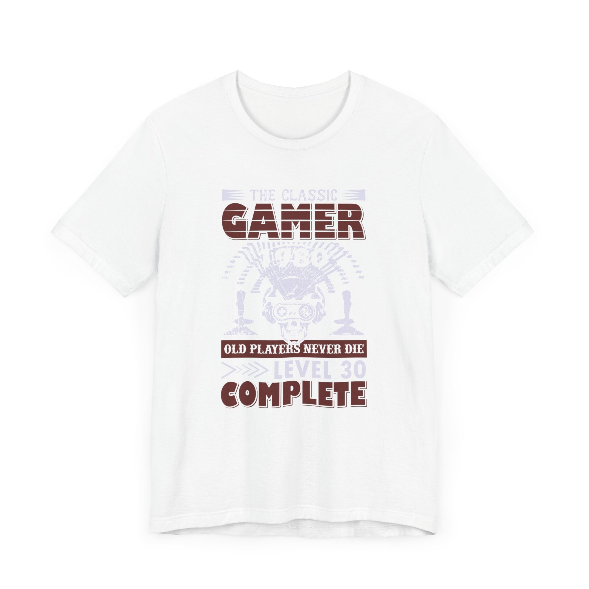 The Classic Gamer 1980 T-shirt, Gaming Tshirt, Game Lover Shirt, Classic Unisex Shirt, Crewneck Shirt, Short Sleeve Tee, Gift for Him