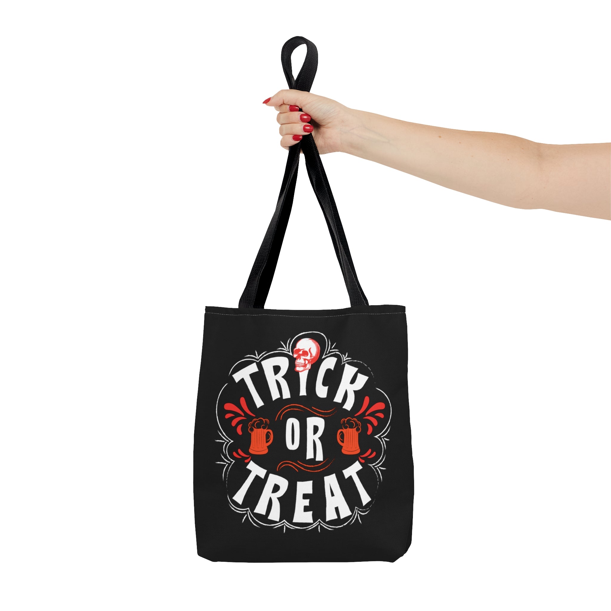 Halloween Candy Bag - 'Trick or Treat' - Spooky Tote Bag for Sweets Collection