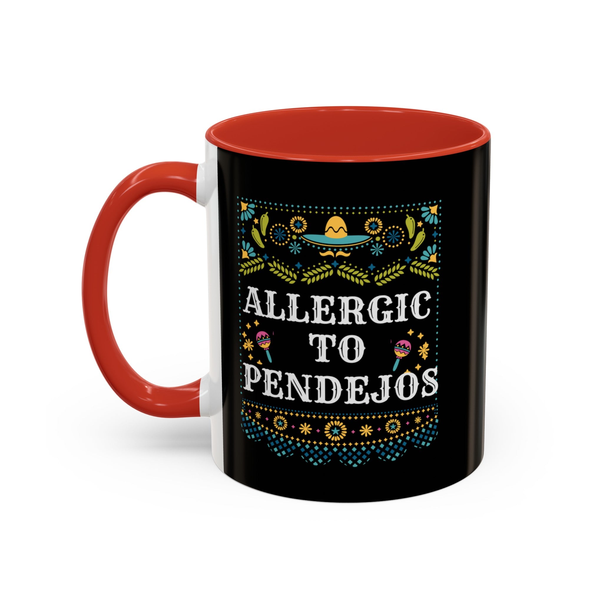 Sassy Allergic to Pendejos Coffee Mug for a Bold Statement, 11oz