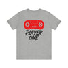 Player One T-shirt, Player Tshirt, Gaming Shirt, Gameboy Unisex Shirt, Game Lover Crewneck Shirt, Short Sleeve Tee, Gift for Him