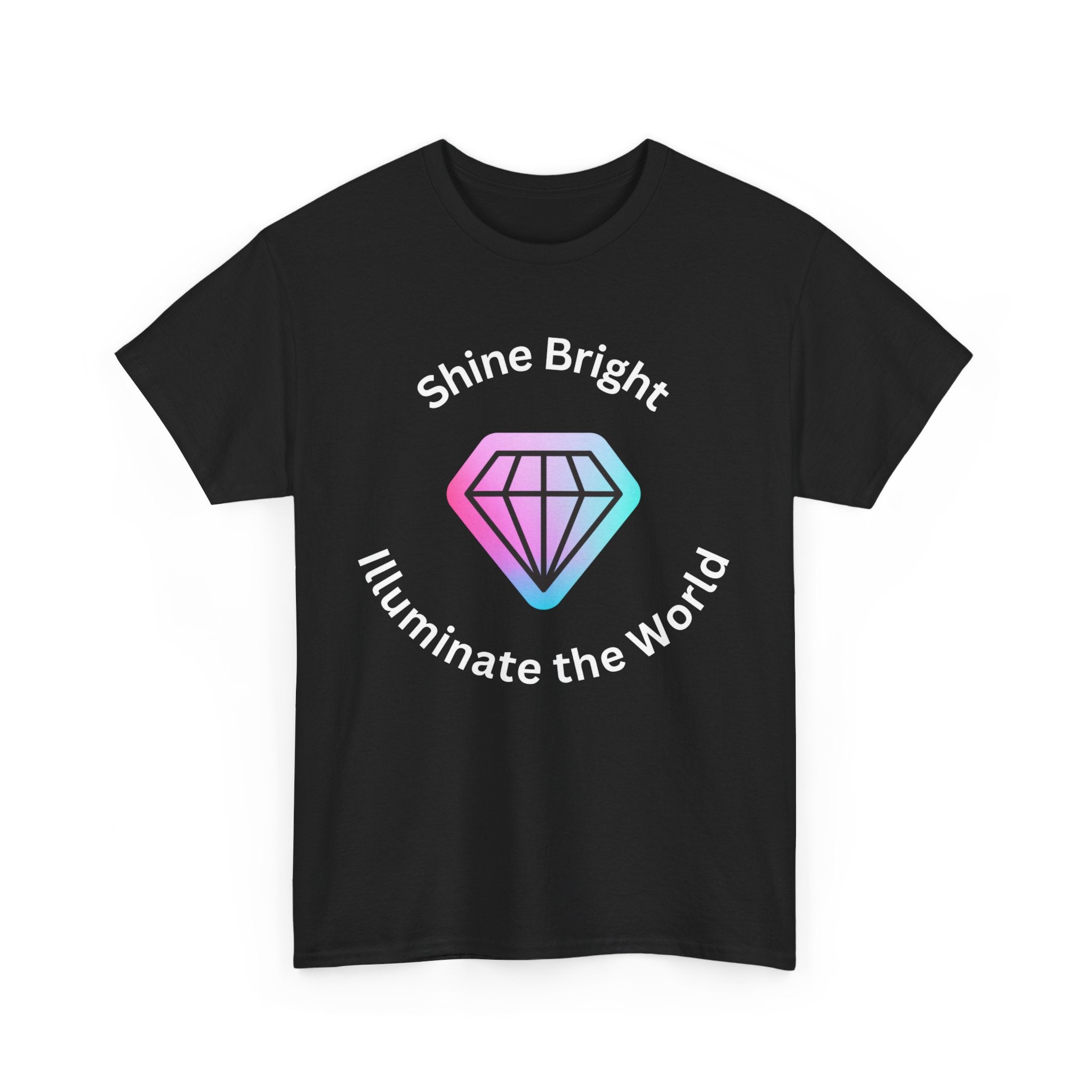 Persistence, Shine Bright, Illuminate the World, Motivational Shirt, Inspirational Tee, Empowering Apparel