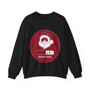 Festive 'Christmas Loading...' Sweatshirt for Holiday Anticipation