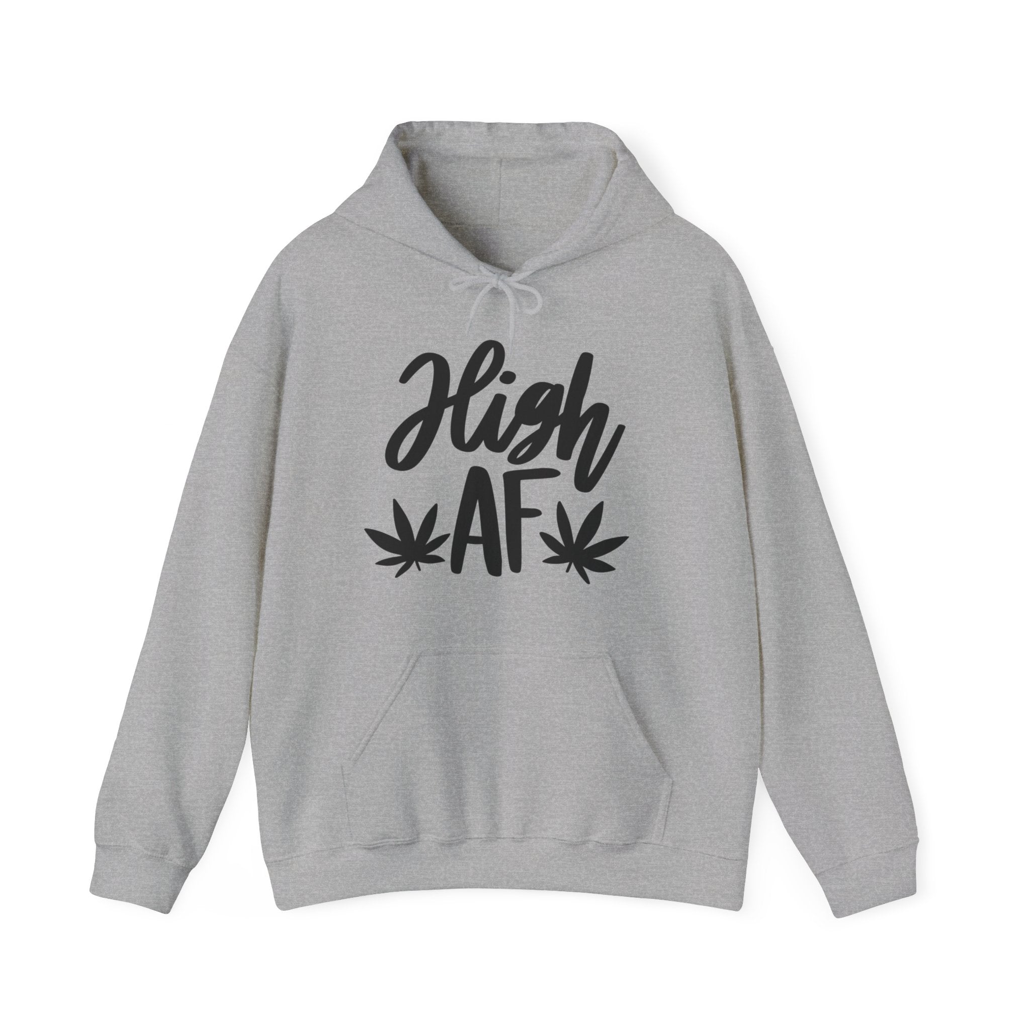 High AF Hoodie - Elevate Your Style with Cannabis-Inspired Comfort