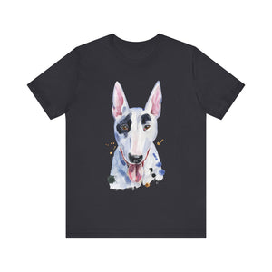 Bull Terrier Dog T-shirt, Dog Lover Tshirt, Animal Shirt, Pet Unisex Shirt, Crewneck Shirt, Short Sleeve Tee, Gift for Him, Gift for Her