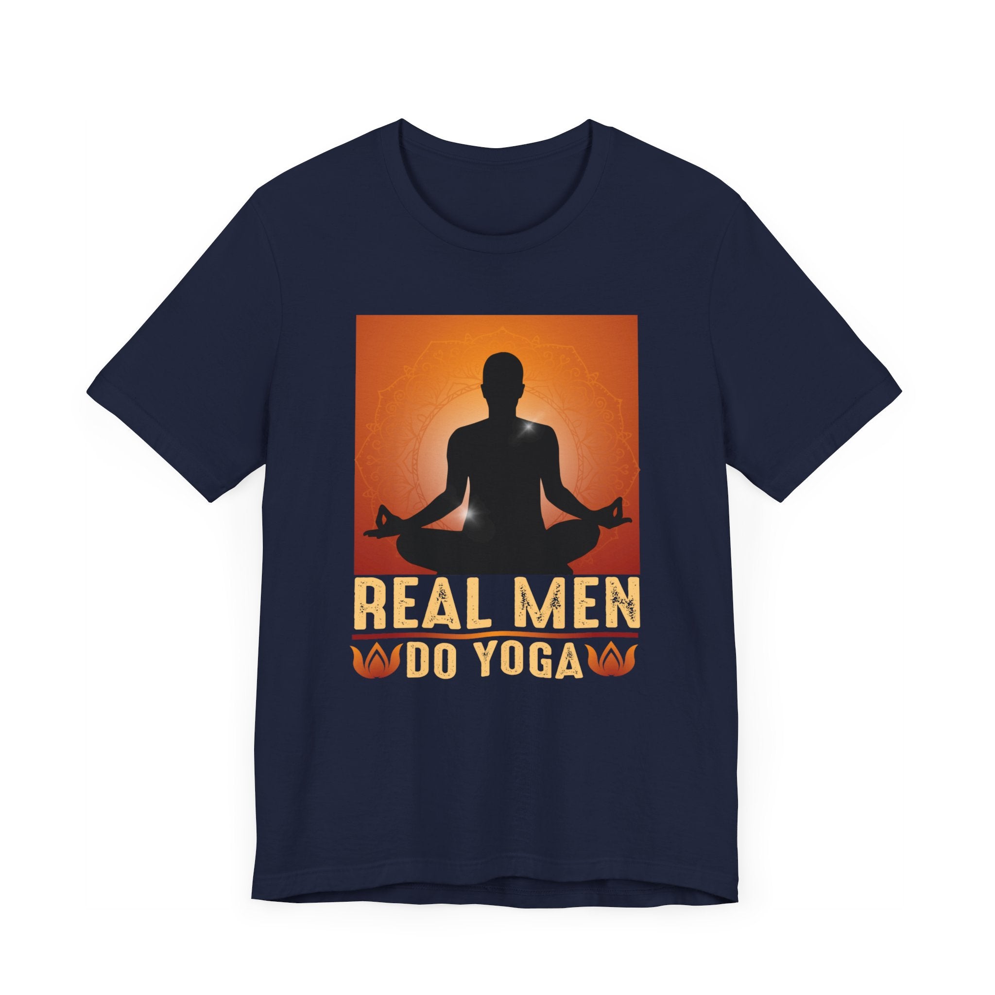 Real Men Do Yoga T-shirt, Yoga Tshirt, Yoga Meditation Shirt, Yoga Lover Unisex Shirt, Crewneck Shirt, Short Sleeve Tee, Gift for Him