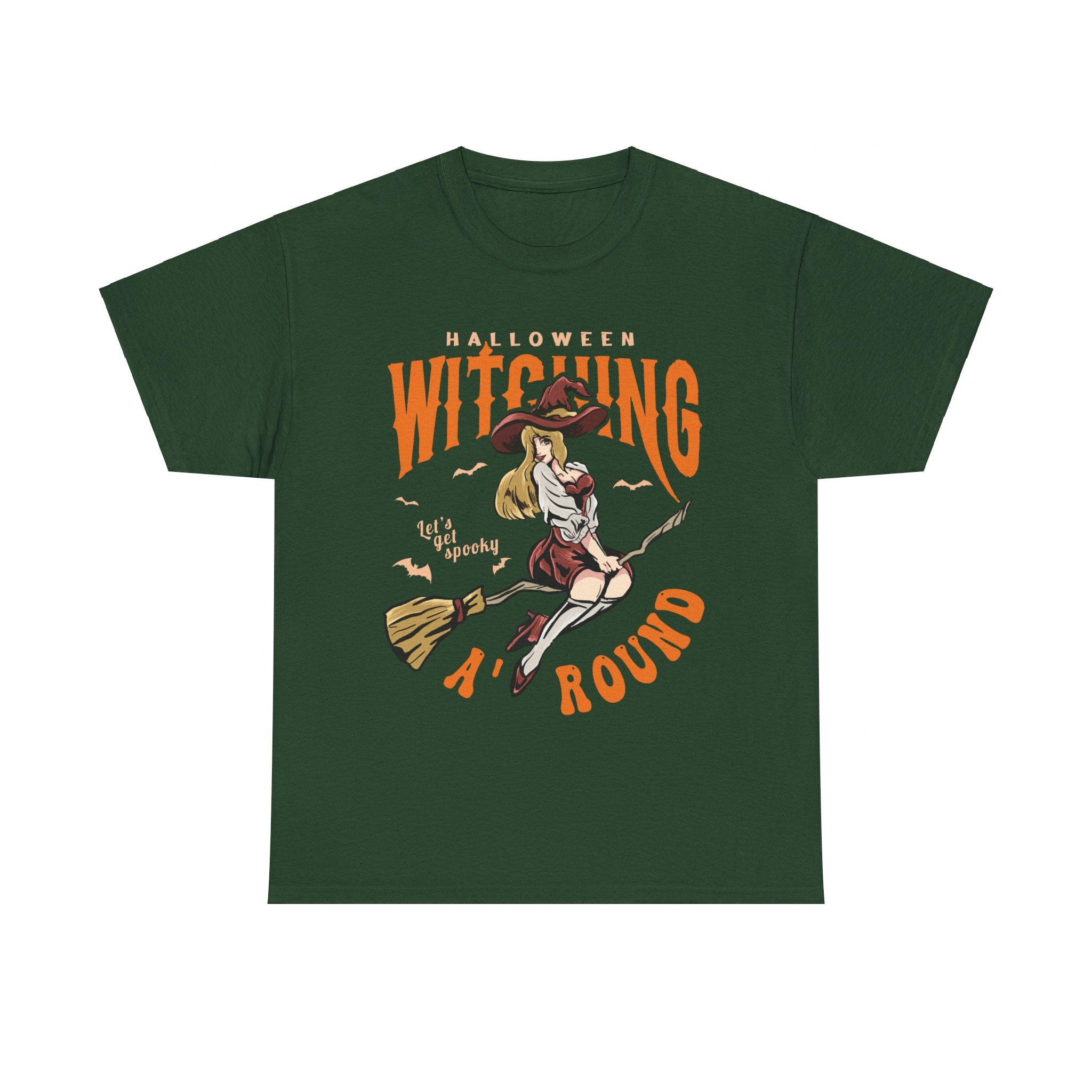 Witching Around Halloween T-shirt - Fun Witchy Tee - Spooky Costume Shirt