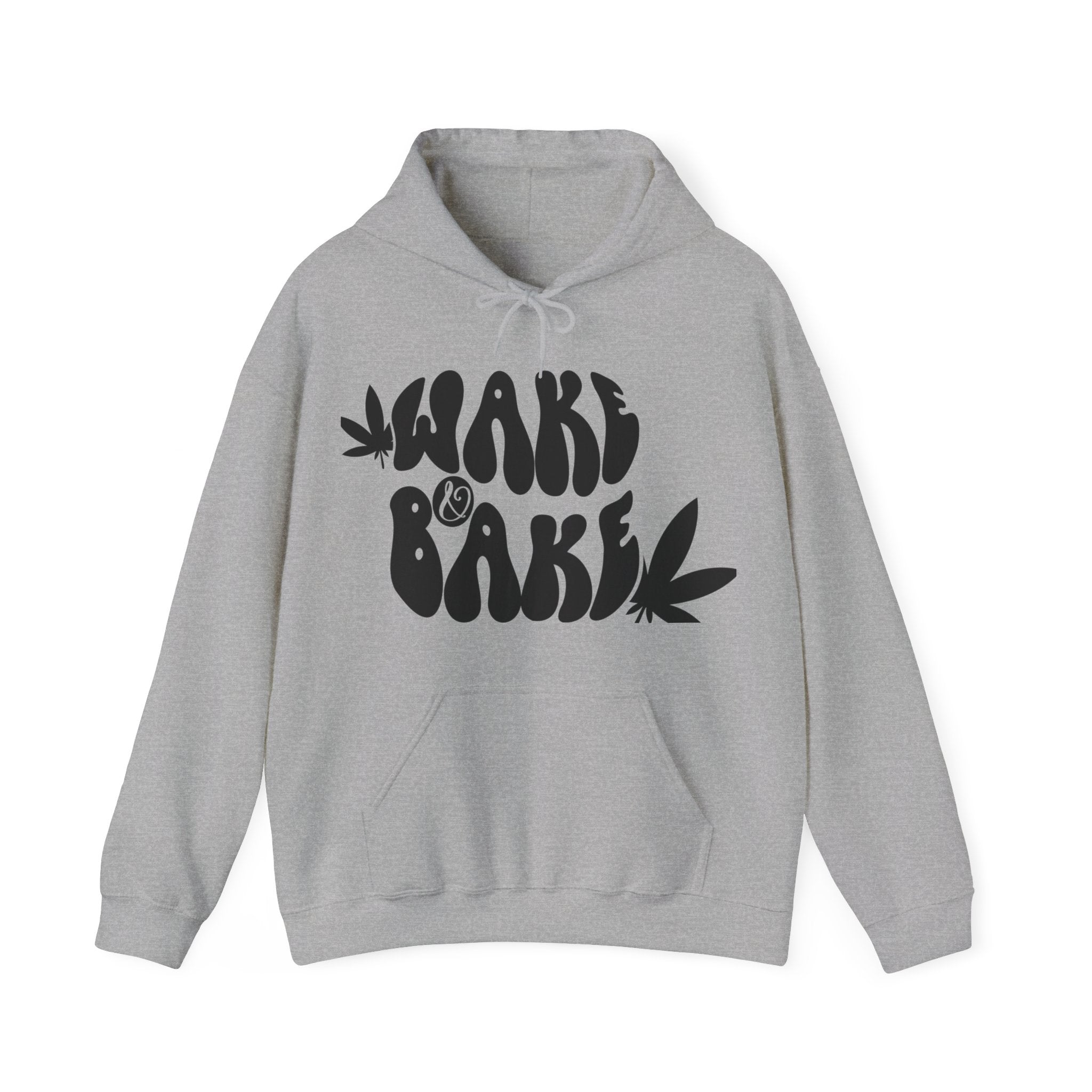 Wake & Bake Hoodie - Cozy Cannabis-Inspired Apparel for Chilled Vibes