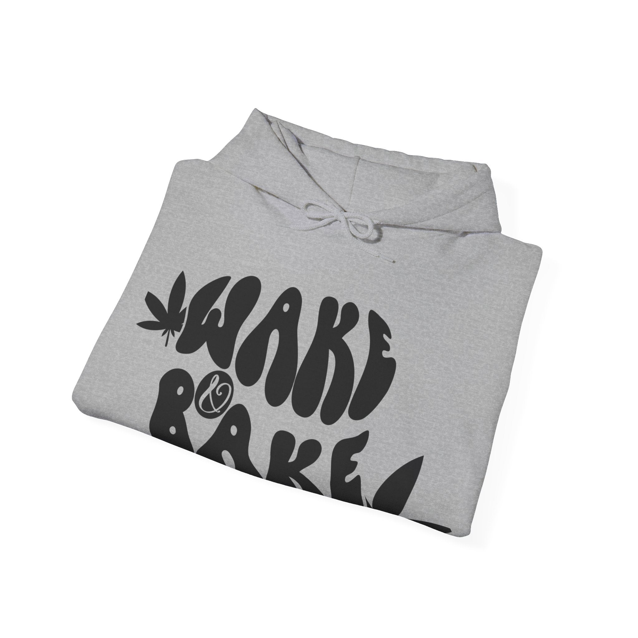 Wake & Bake Hoodie - Cozy Cannabis-Inspired Apparel for Chilled Vibes