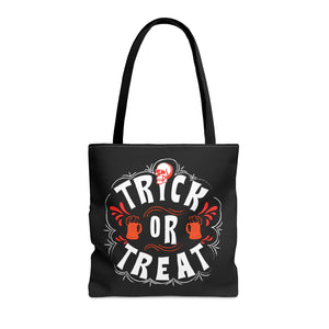 Halloween Candy Bag - 'Trick or Treat' - Spooky Tote Bag for Sweets Collection