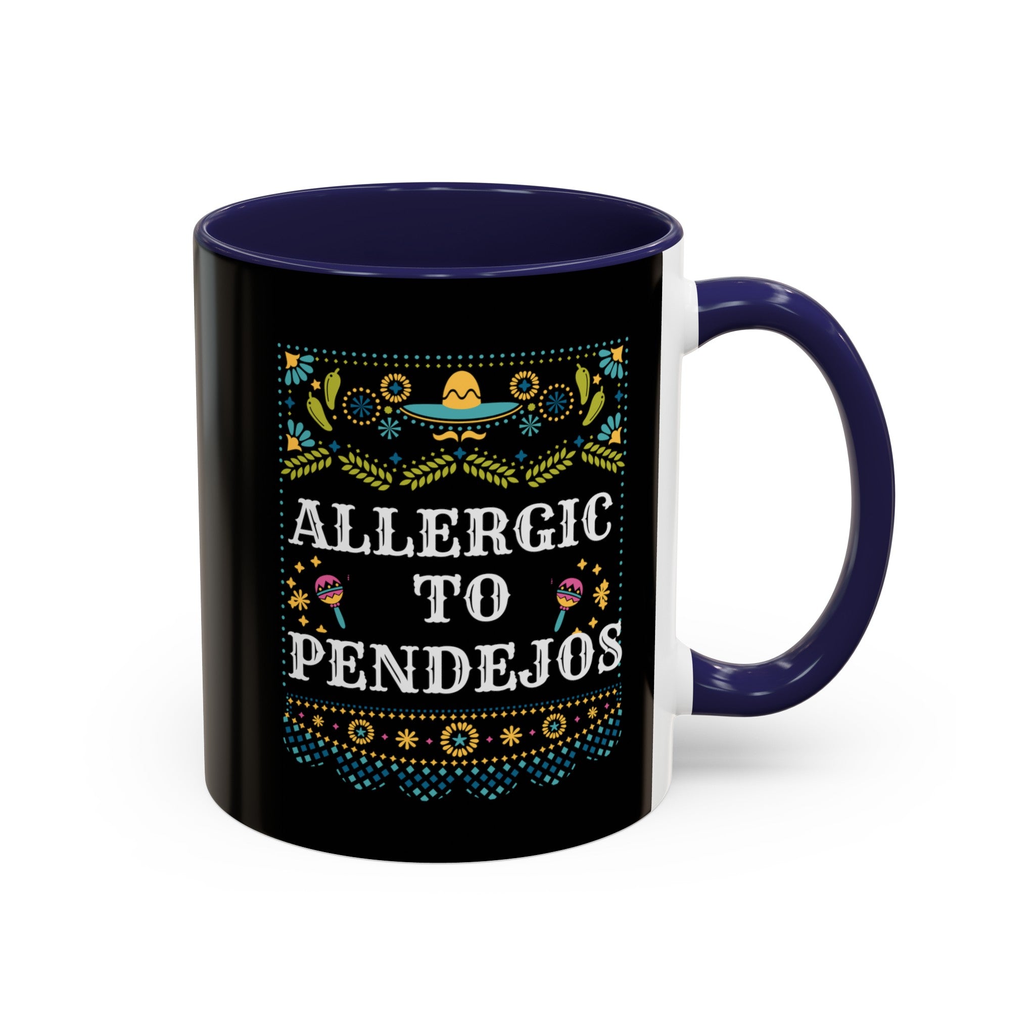 Sassy Allergic to Pendejos Coffee Mug for a Bold Statement, 11oz