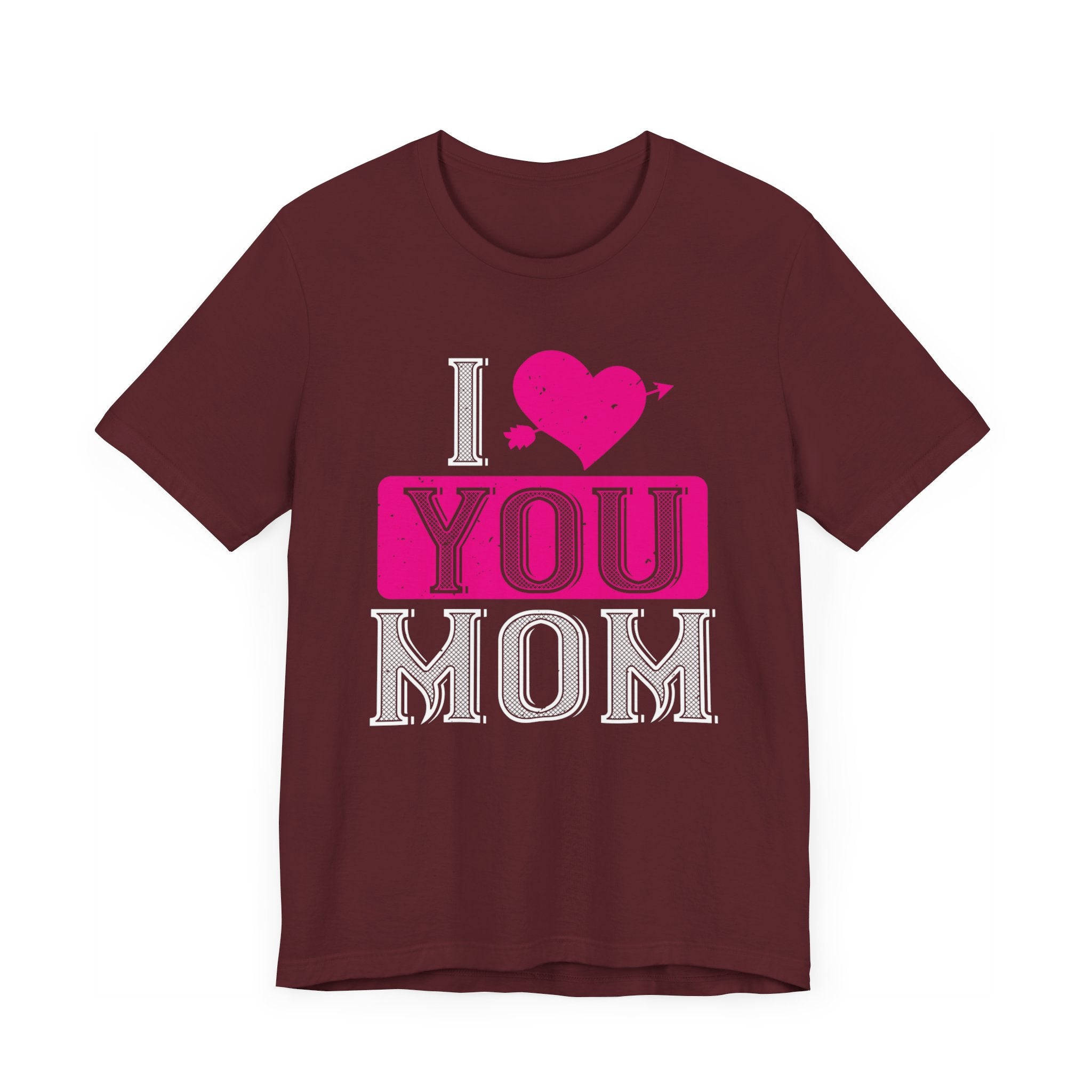 Heartfelt Love for Mom Tee - Express Your Appreciation - Unisex Jersey Short Sleeve Tee