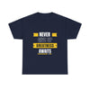 Never give up, greatness awaits, Motivational Shirt, Inspirational Tee, Empowering Apparel.