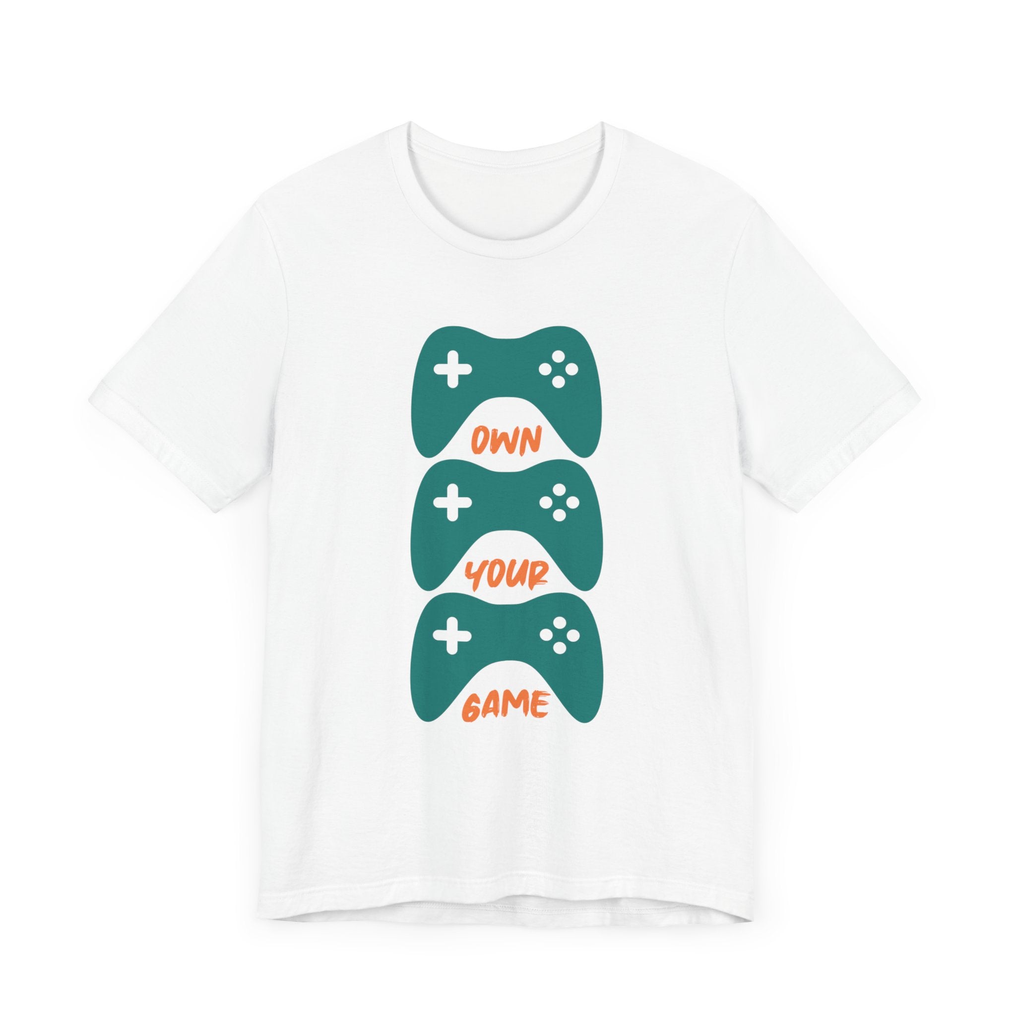 Own Your Game T-shirt, Gameboy Tshirt, Game Lover Shirt, Gaming Boy Unisex Shirt, Gamer Crewneck Shirt, Short Sleeve Tee, Gift for Him