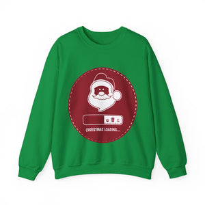 Festive 'Christmas Loading...' Sweatshirt for Holiday Anticipation