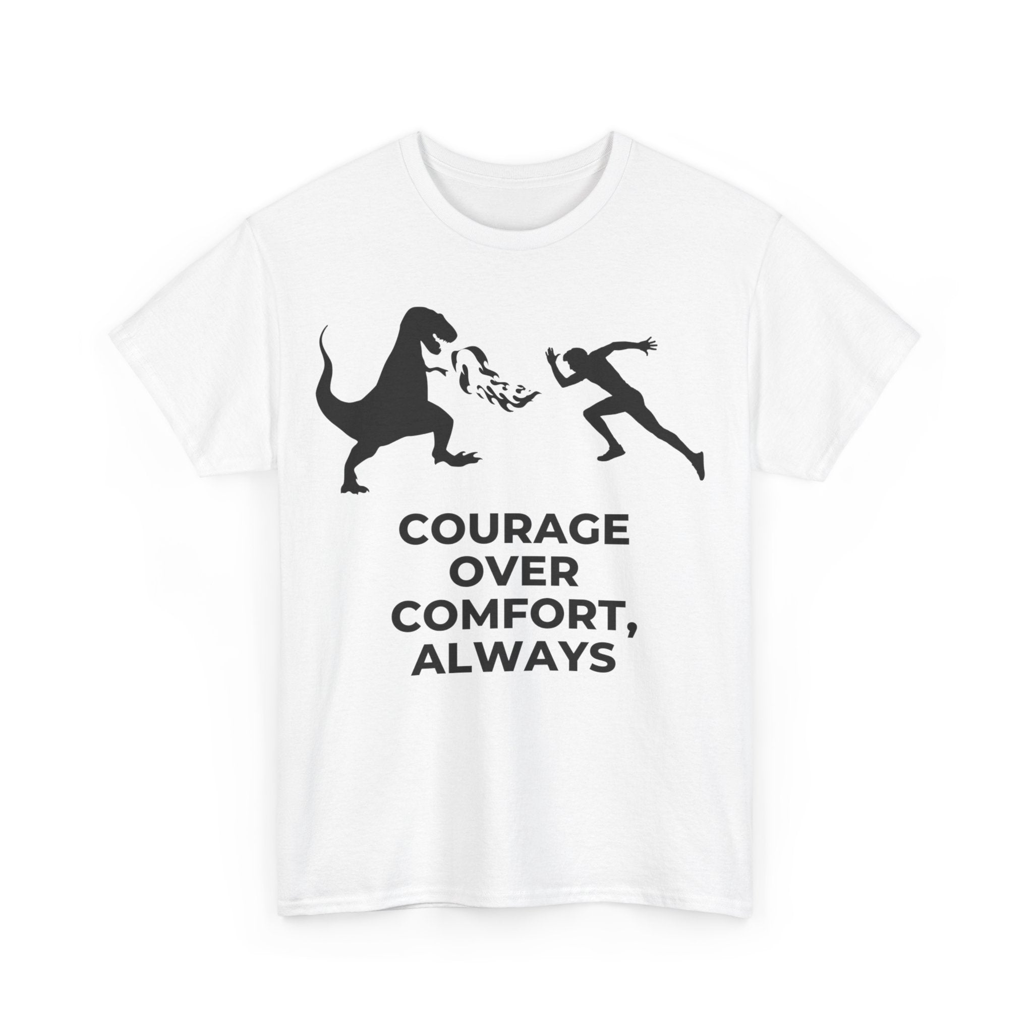 Courage Over Comfort, Motivational Shirt, Inspirational Tee, Empowering Apparel