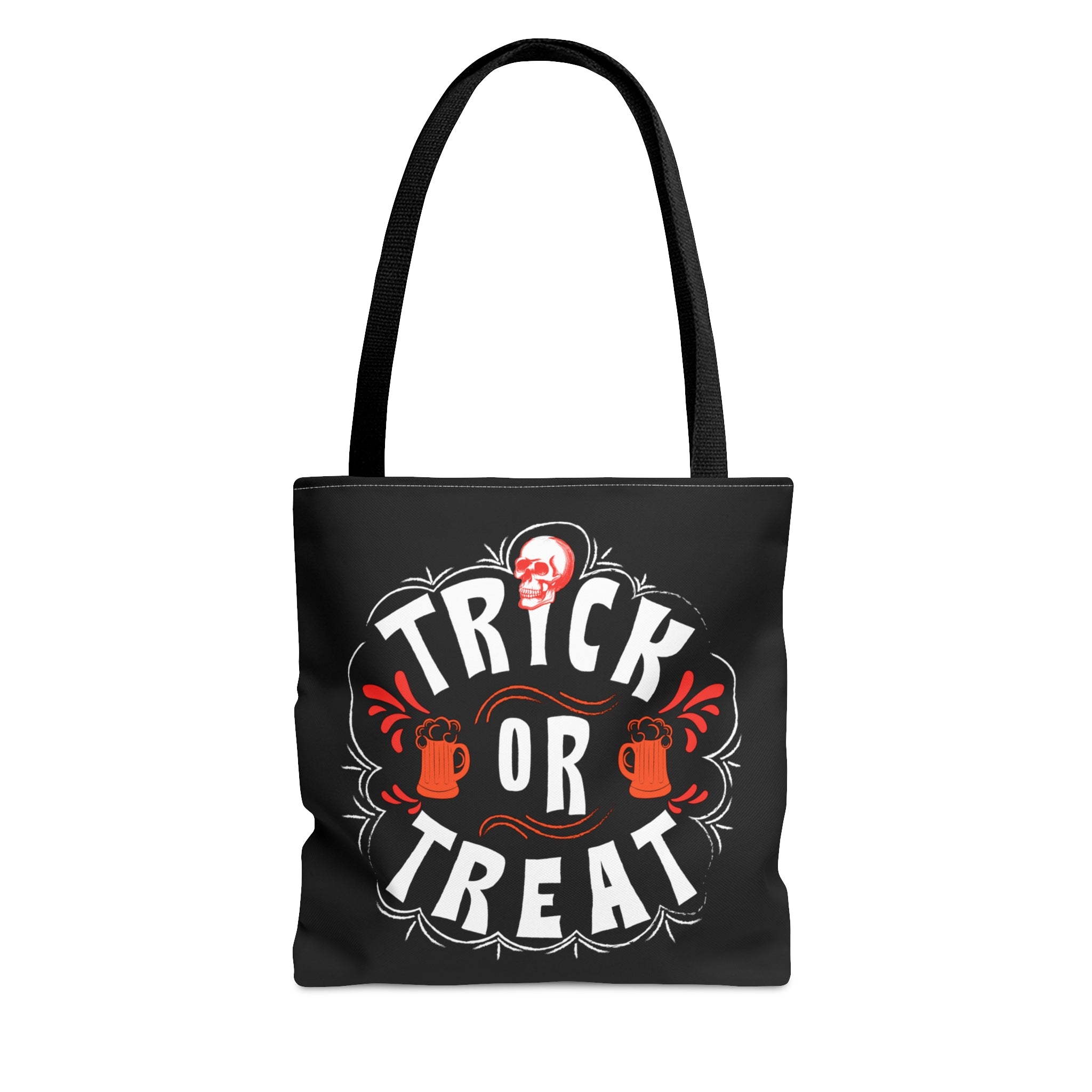 Halloween Candy Bag - 'Trick or Treat' - Spooky Tote Bag for Sweets Collection