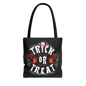 Halloween Candy Bag - 'Trick or Treat' - Spooky Tote Bag for Sweets Collection