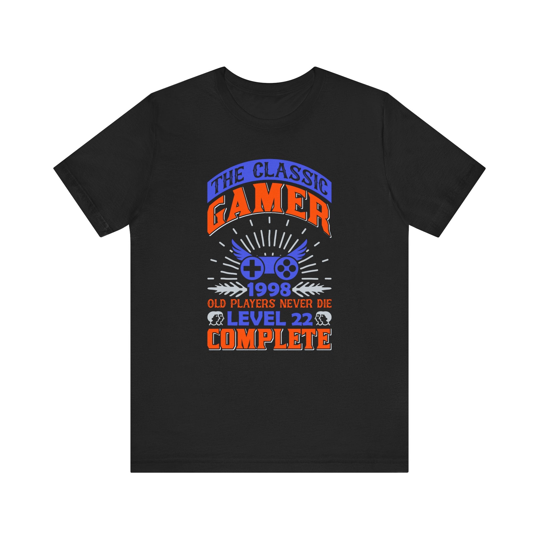 The Classic Gamer 1998 T-shirt, Gameboy Tshirt, Game Lover Shirt, Gaming Unisex Shirt, Crewneck Shirt, Short Sleeve Tee, Gift for Him