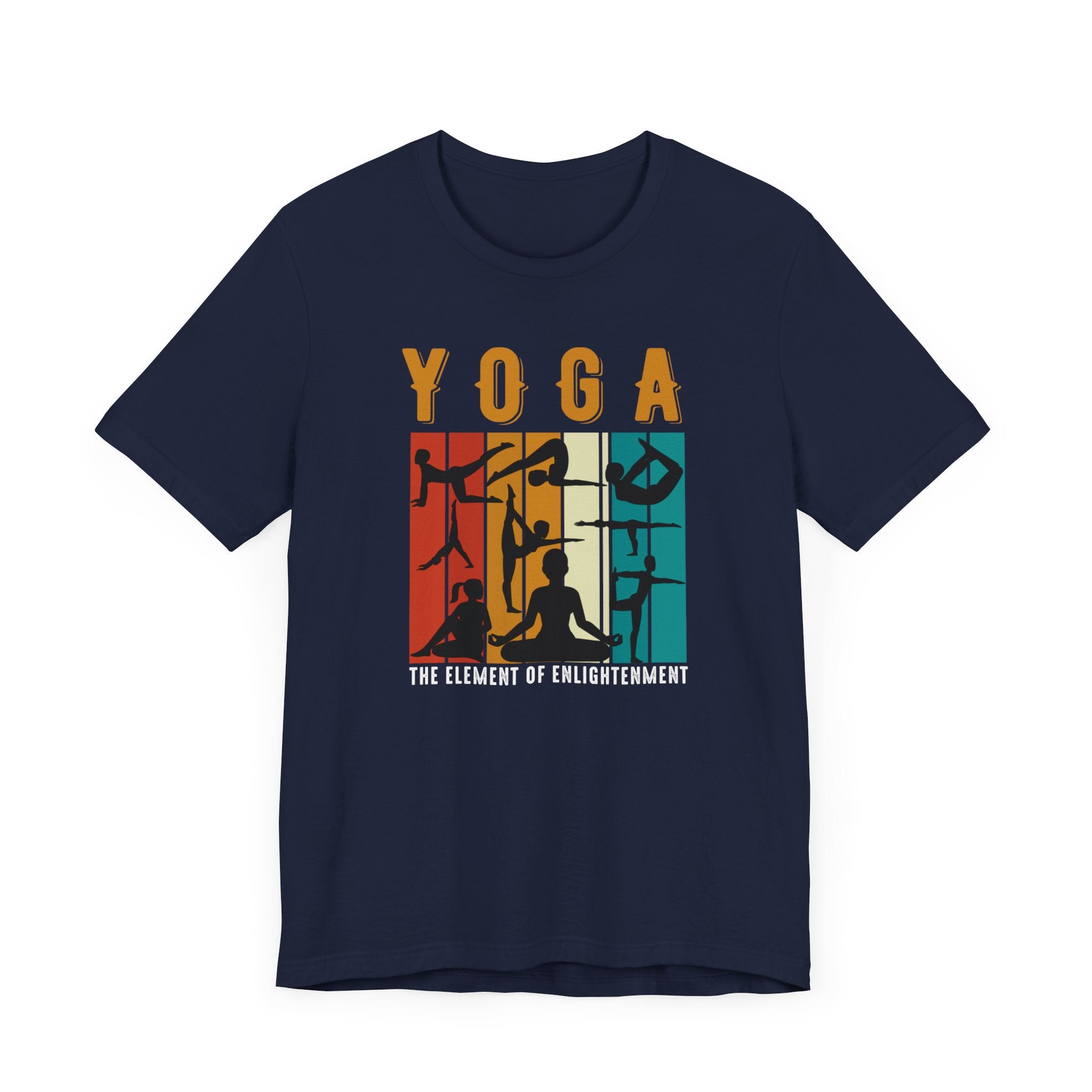 Yoga T-shirt, Meditation Tshirt, Positive Shirt, Sayings Unisex Shirt, Yoga Day Crewneck Shirt, Short Sleeve Tee, Gift for Him, Gift for Her