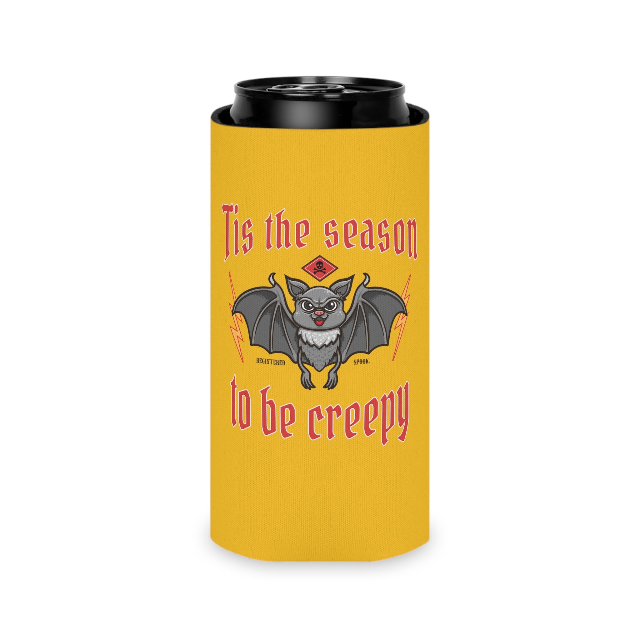 Tis the Season to be Creepy Halloween Can Cooler