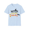 Witch Way to the Candy Halloween T-Shirt | Spooky Season Tee