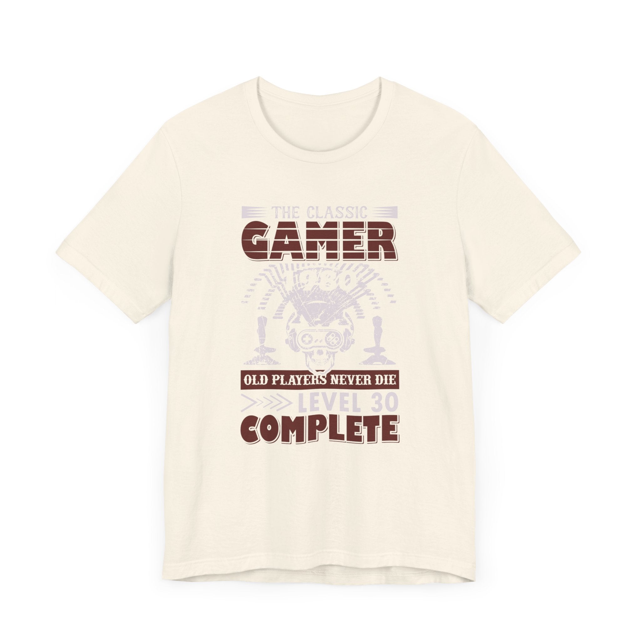 The Classic Gamer 1980 T-shirt, Gaming Tshirt, Game Lover Shirt, Classic Unisex Shirt, Crewneck Shirt, Short Sleeve Tee, Gift for Him