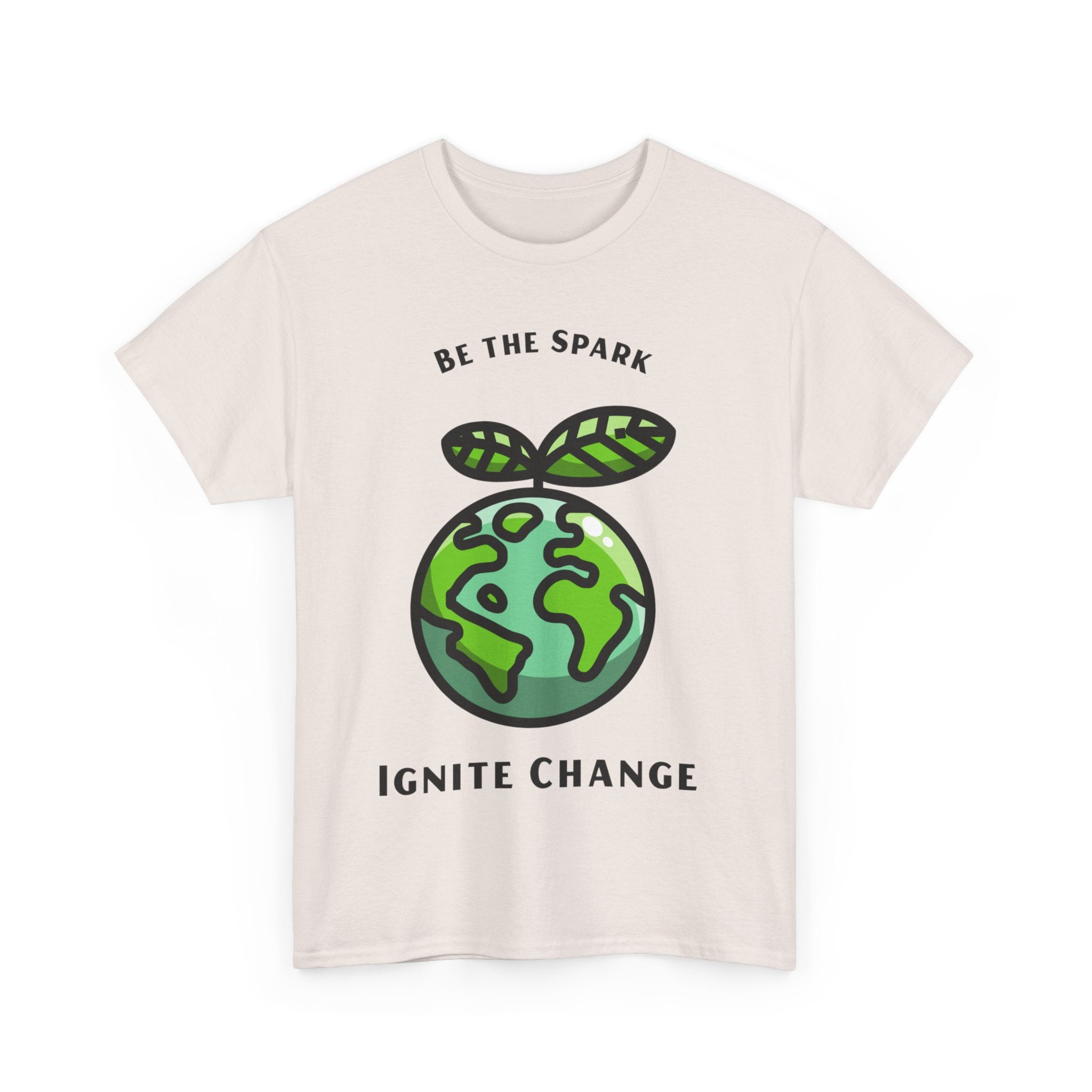 Spark that Ignites Change, Motivational Shirt, Inspirational Tee, Empowering Apparel, Be the Change.