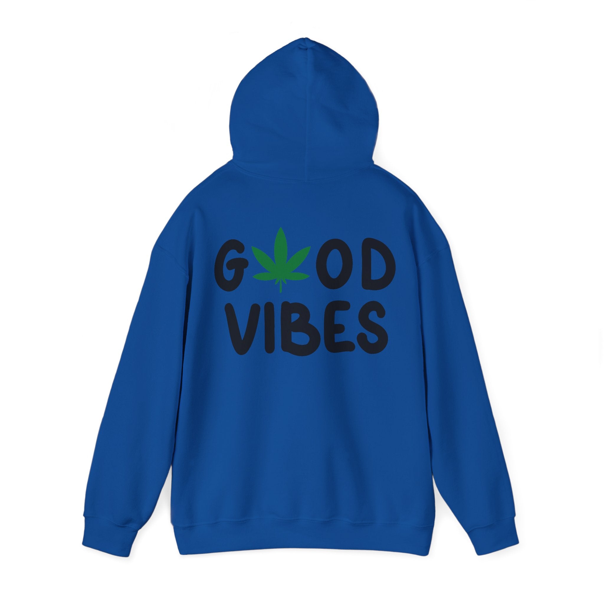 Good Vibes Hoodie - Elevate Your Style with a Cannabis Twist