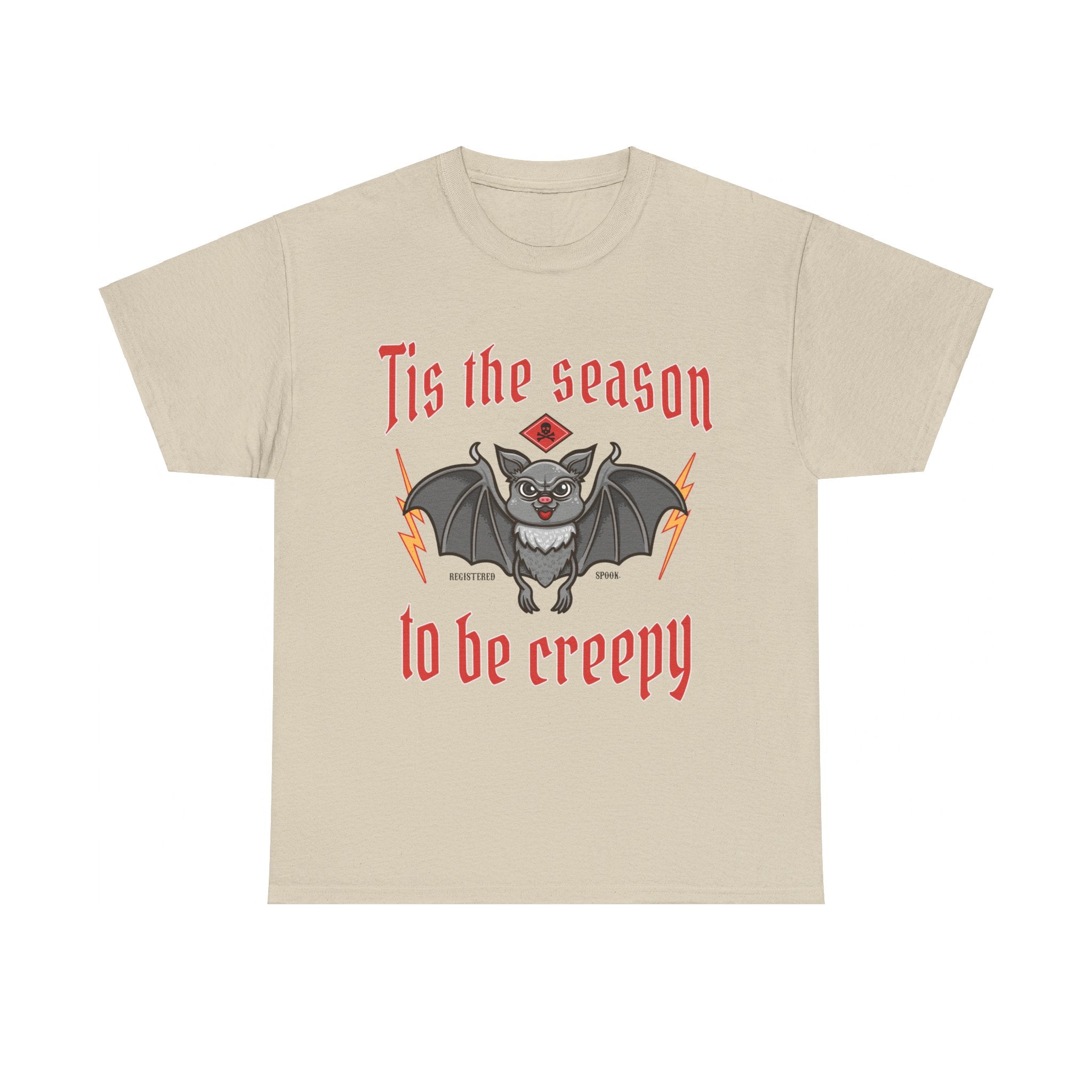 Funny Halloween T-shirt - Tis the Season to Be Creepy - Spooky Costume Tee